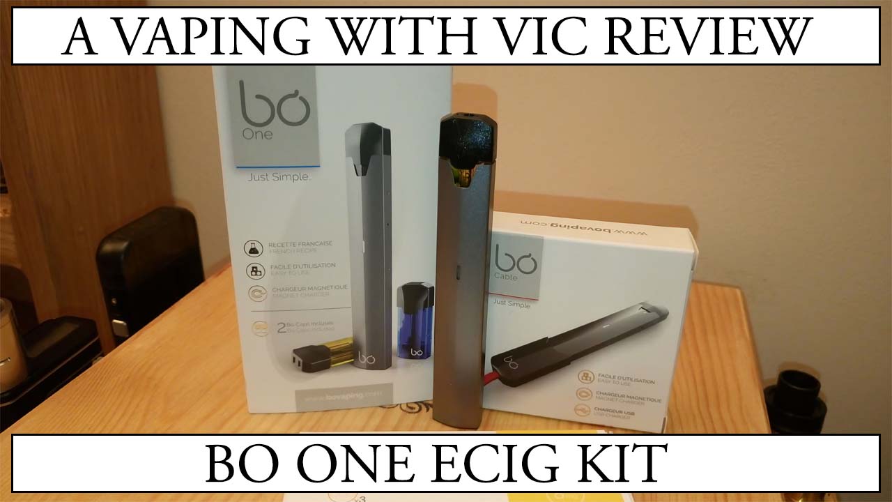 BO One Vapour Kit • Vaping With Vic