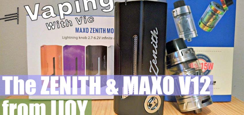 iJoy Maxo Zenith and Maxo V12
