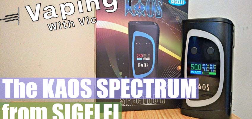 Sigelei Kaos Spectrum
