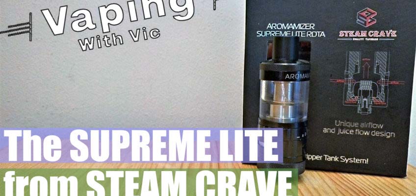 Steam Crave Aromamizer Supreme Lite RDTA