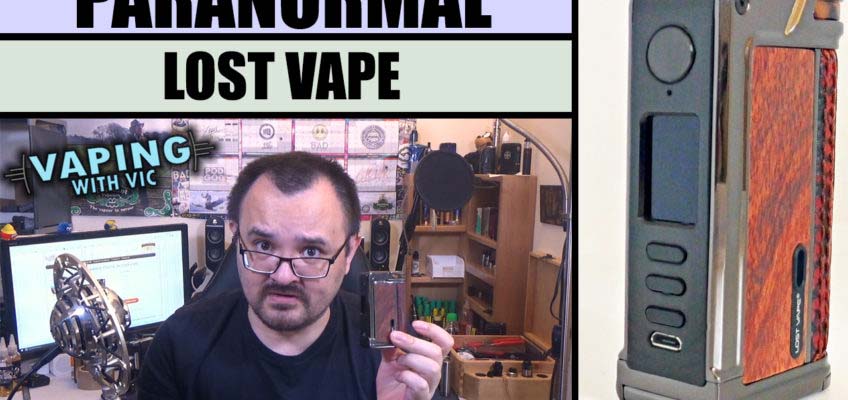 Lost Vape Paranormal – Dual 18650 parallel DNA 75C