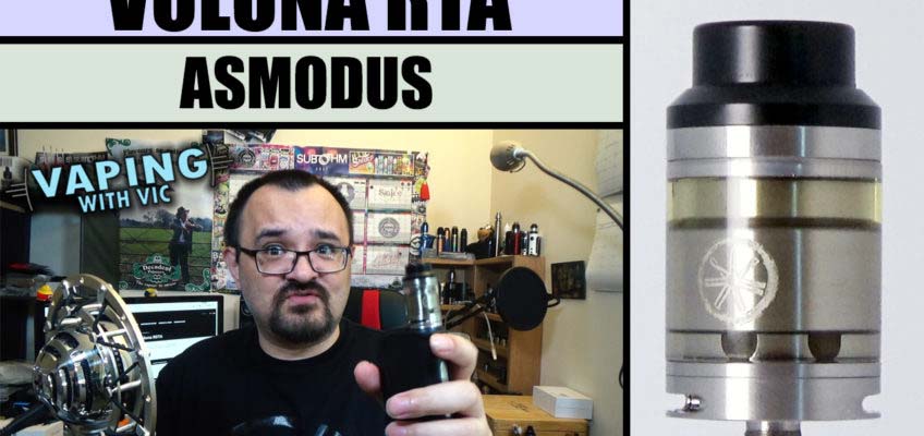 Asmodus Voluna RTA Review – VERY good flavour, but with a niggling issue