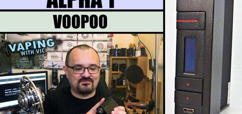 VooPoo Alpha-1 Mod Review – A retro 80’s looking mod