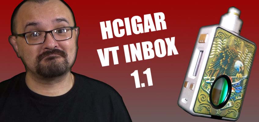 HCigar VT Inbox 1.1 Review – HCigar’s latest in the squonk line