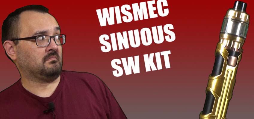 Wismec Sinuous SW Kit Review – A smaller kit from Wismec, with added bling