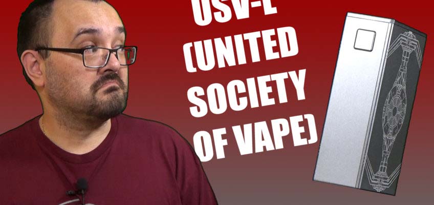 United Society of Vapers USV-L Review – Single battery 75w mod thats NOT a DNA…