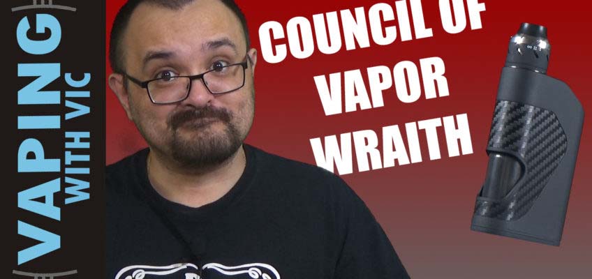 Council of Vapor Wraith Squonker Review – The re-release of the Wraith