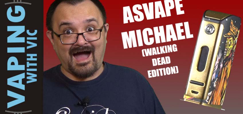 AsVape Micheal Walking Dead Edition Review – The Michael with a re-skin