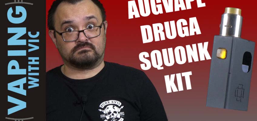 AugVape Druga Squonk Kit Review – Augvape steps into the fray
