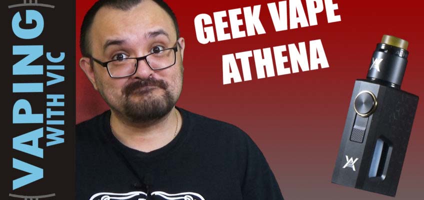 GeekVape Athena BF Kit Review – Tiny little squonk mech