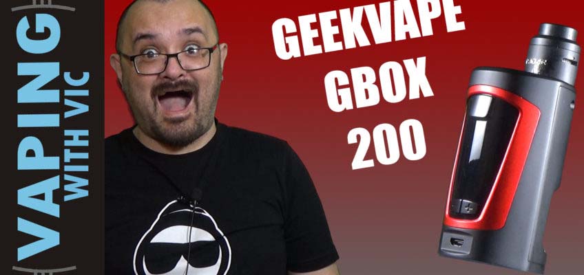 GeekVape GBox 200 Squonk Kit Review – A new DUAL battery option for squonking