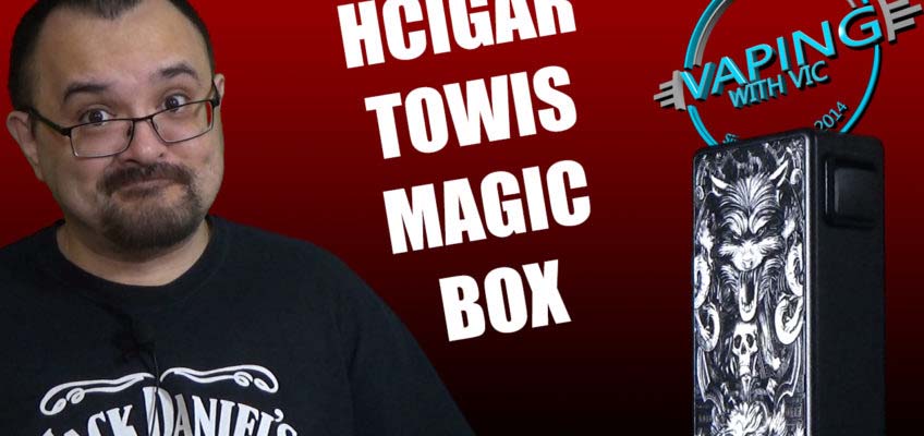 HCigar Towis Magic Box Review – HCigars latest squonker…