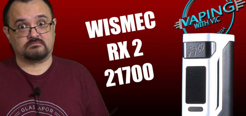 Wismec RX2 21700 Review – Its the RX2 27000 after a few pies…