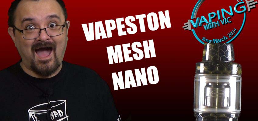 Vapeston Avatar Mesh Tank Nano Review – Vapestons new tank is meshy