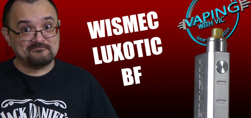 Wismec Luxotic BF Squonk Kit Review – Inbetween regulated and mech…