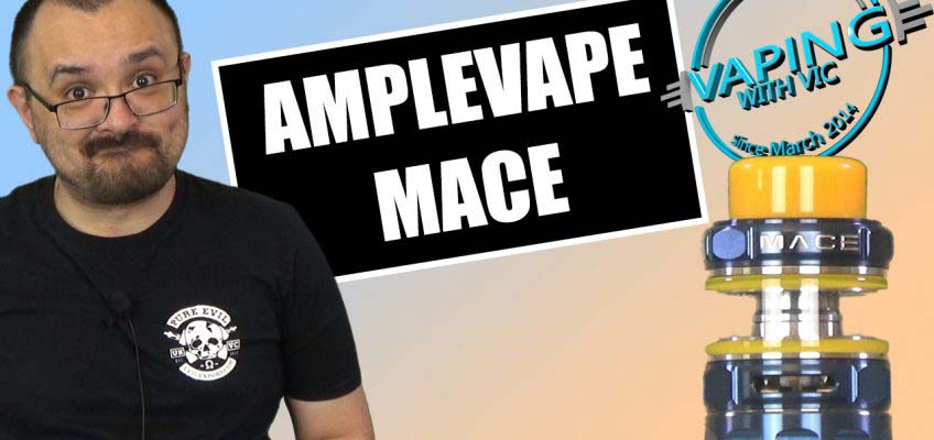 Amplevape Mace Tank Review – Revvo style coil…that WICKS?!
