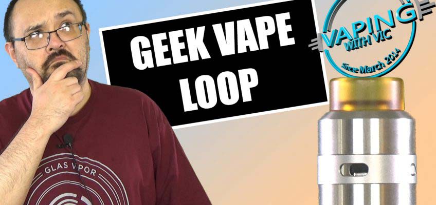 Geek Vape Loop RDA Review – …very weird deck, but it works…