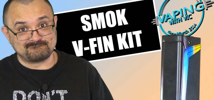 SMOK V-Fin Kit Review – Its one for internal battery vapers…