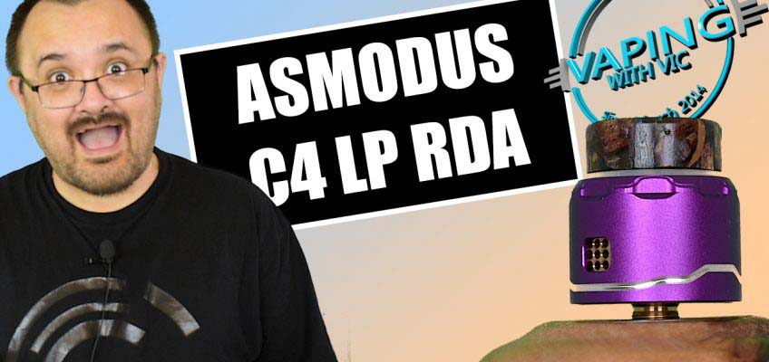 Asmodus C4 RDA Review – It’s a small one…