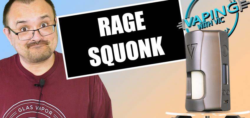 Rage Squonk Mod by OhmBoyOC & Desire Review – Its big…its heavy…