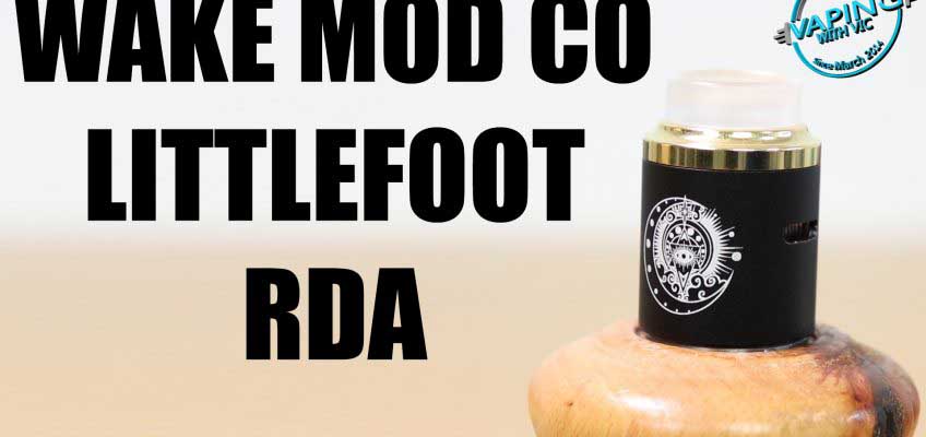 Wake Mod Co Littlefoot RDA Review – BIG postholes…