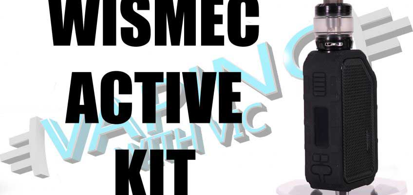 Wismec Active Kit Review – Its got a speaker…
