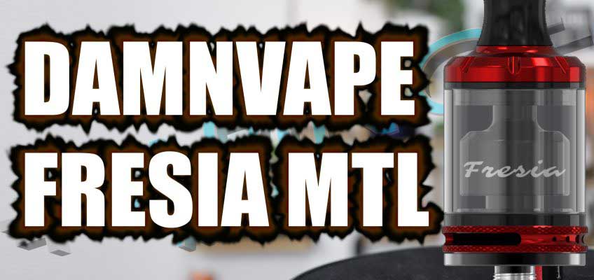 DamnVape Fresia MTL RTA Review – DamnVape crack the dual airflow problem?