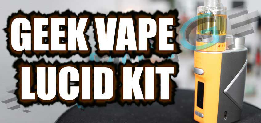 Geek Vape Lucid Kit Review – …with a disposable tank
