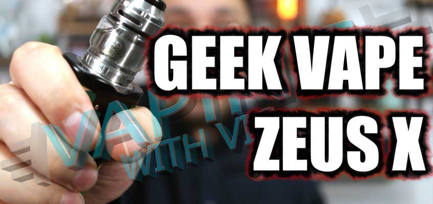 Geek Vape Zeus X Review – Geek Vape crack top airflow?