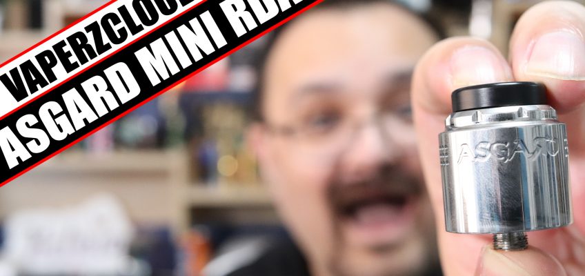 Its not a little grey alien – Vaperz Cloud Asgard Mini RDA Review
