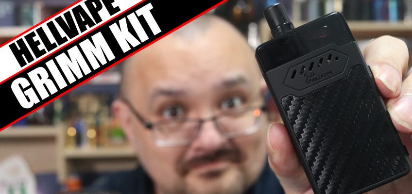 Grimm and OhmBoy go into the AI…AI…AIO’s – HellVape GRIMM Kit Review