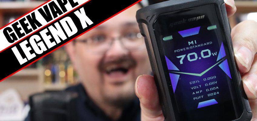 The Legend on the Big Screen – Geek Vape Aegis Legend X Review