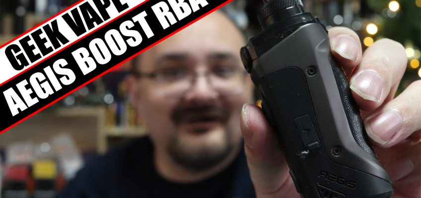 The RBA side of the Boost – Geek Vape Boost RBA Review