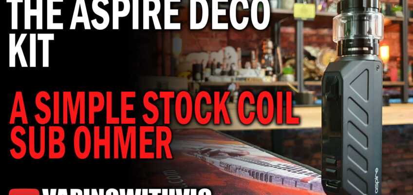 Aspire Deco Kit – Aspire heads back to the simple sub-ohm kit