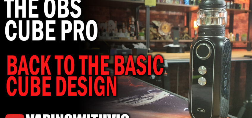 OBS Cube Pro – Back to the original styling