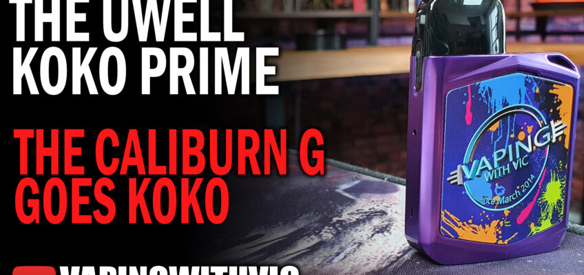 UWell Caliburn KoKo Prime – The KoKo gets its update.