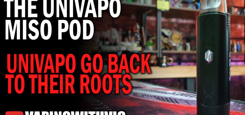UniVapo Miso Pod Kit – One for the office shirt pocket