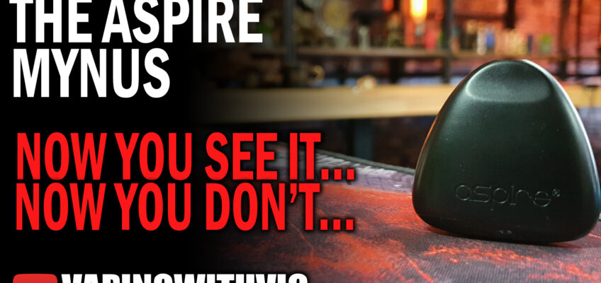 Aspire MyNus – Vapourless tech makes a return