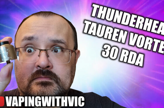 Tauren Vortex 30 RDA by Thunderhead – Thunderhead return with a new RDA