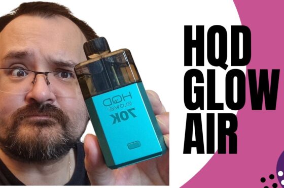 HQD Glow Air 70K Review: 35,000 Puffs – Big Puff is here to stay.